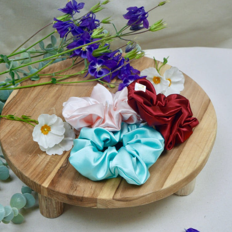 Scrunchie en satin