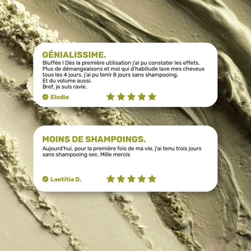 Masque Détox - Recharge Cure Cheveux Gras