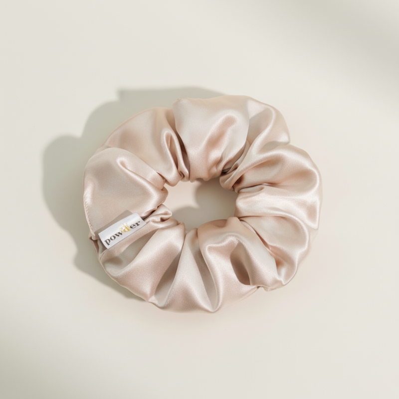 Scrunchie 100% soie de Murier